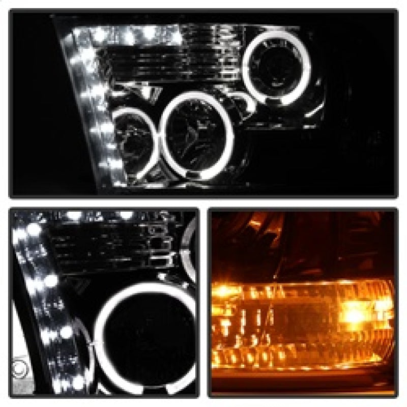 Spyder 5010056 fits Dodge 09-14 Ram 1500 10-14 Projector Headlights Halogen- LE