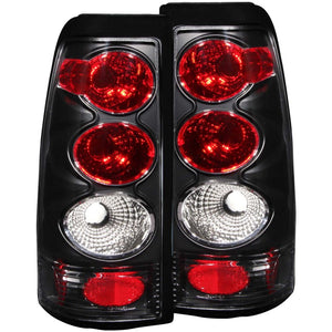 ANZO 211025 1999-2002 fits Chevrolet Silverado 1500 Taillights Black