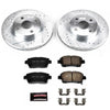 PowerStop K1153 fits Toyota 01-03 Prius Front Z23 Evolution Sport Brake Kit