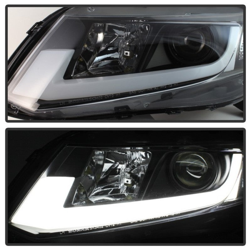 Spyder 5076519 fits Honda 12-14 Civic (Excl. 2014 Coupe) Projector Headlights L