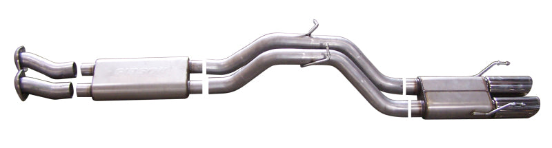 Gibson 17405 fits Jeep 06-10 Grand Cherokee SRT8 6.1L 3in Cat-Back Dual Exhaust - Aluminized