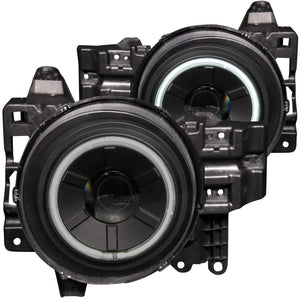 ANZO 111116 2007-2013 fits Toyota Fj Cruiser Projector Headlights w/ Halo Black