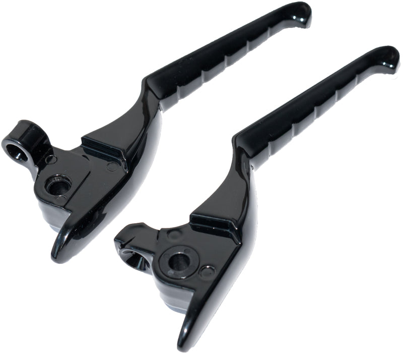 Kuryakyn 10058-2 Kuryakyn 17-20 HD FL Touring Enygma Lever Kit - Gloss Black