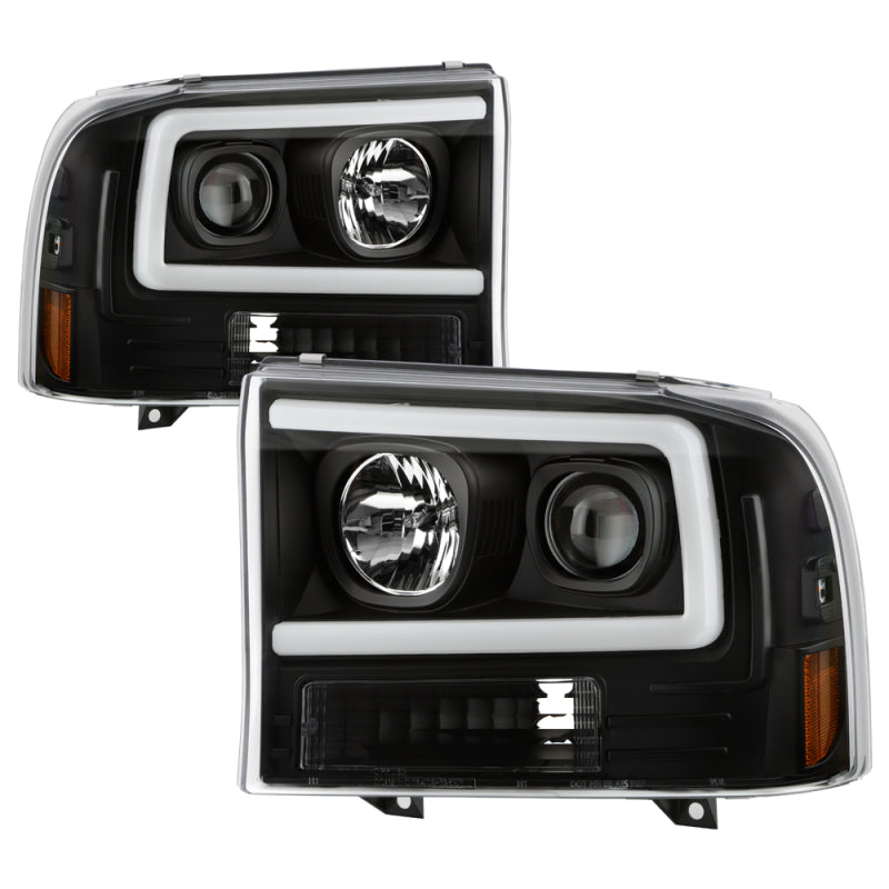 Spyder 5088062 fits Ford 99-04 F-250 /Excursion 00-04 1 Piece LED Headlights -