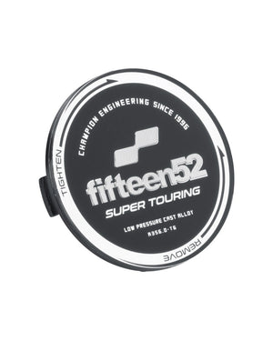 fifteen52 52-ST-CAP-Super Touring (Chicane/Podium) Cap Single - Black/Chrome