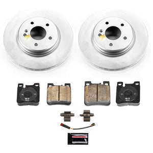 Power Stop CRK9107 07-10 fits Mercedes-Benz SLK55 AMG Rear Z23 Coated Brake Kit