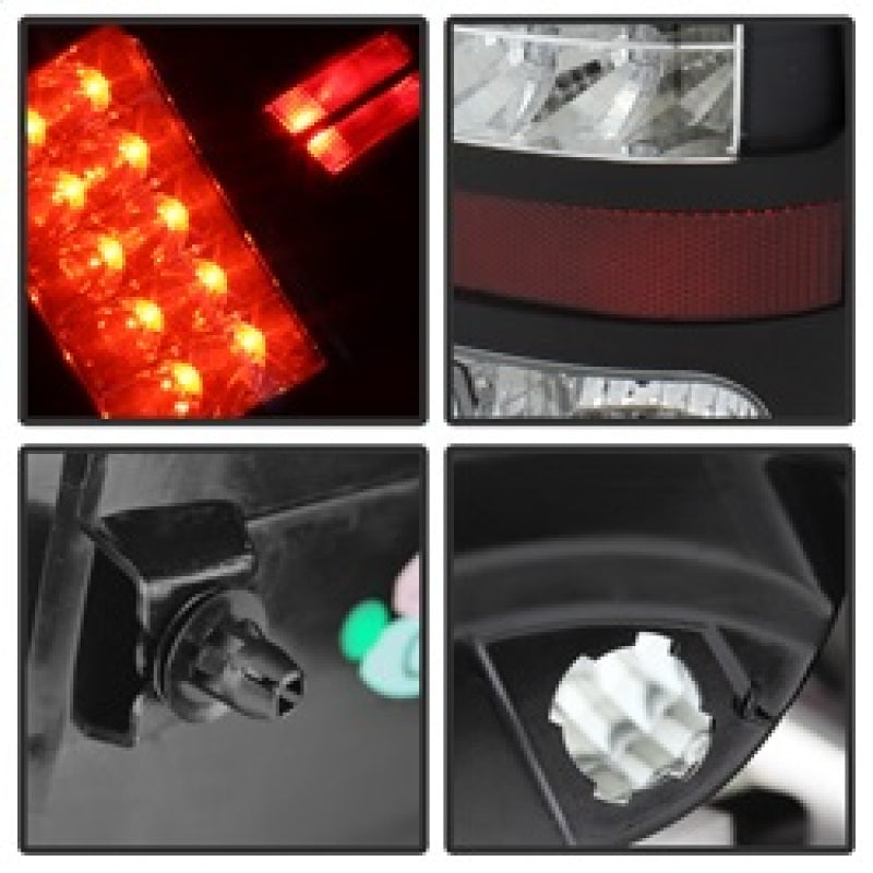 Spyder 5077530 fits Dodge 13-14 Ram 1500 /Ram 2500 13-14 LED Tail Lights LED Mo