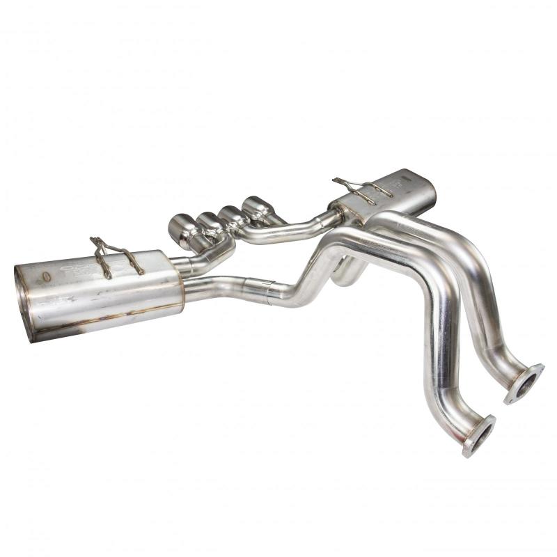 Kooks 21506300 97-04 fits Chevy Corvette Full 3in Axleback w/Pol Tips Requires 3in X-Pipe