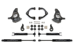 Fabtech K1064M 11-19 fits GM C/K2500HD/3500HD 4in Ultimate System w/Uniball UCA & Stealth Shocks