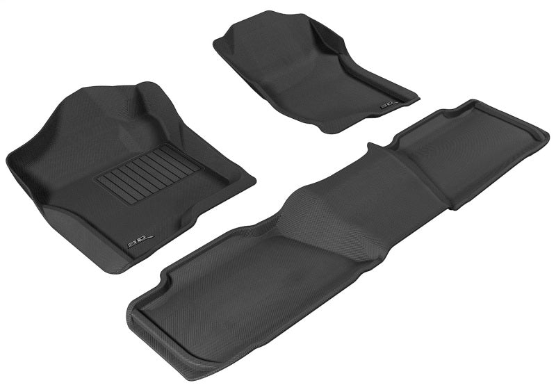 3D MAXpider 13-18 fits Hyundai Santa Fe 6 & 7 Seats / Hyundai Santa Fe Xl 19 El