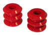 Prothane 19-1702 Universal Coil Spring Inserts - 3.5in High - Red