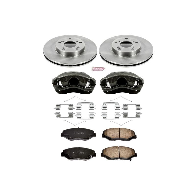 PowerStop KCOE1043 fits Acura 14-15 ILX Front Autospecialty Brake Kit w/Calipers