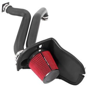 Spectre 9050 97-06 fits Jeep Wrangler L6-4.0L F/I Air Intake Kit - Tex. Black w/Red Filter