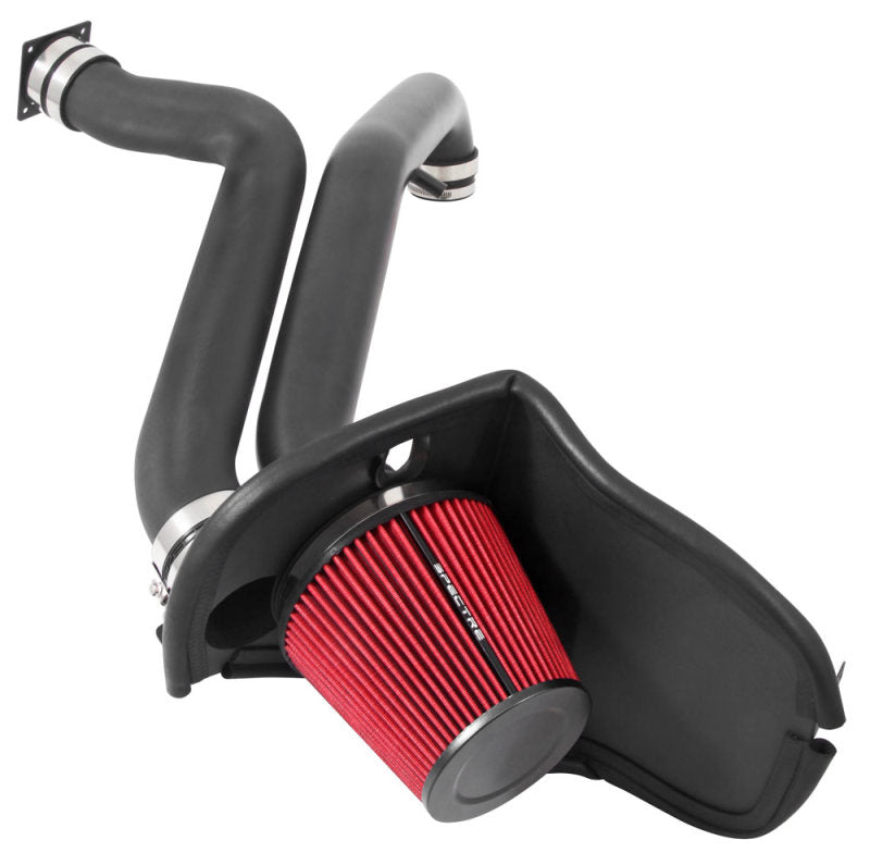 Spectre 9050 97-06 fits Jeep Wrangler L6-4.0L F/I Air Intake Kit - Tex. Black w/Red Filter