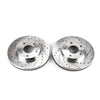 PowerStop fits Nissan 89-96 300ZX Front Evolution Drilled & Slotted Rotors -