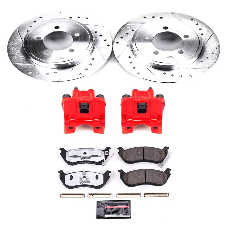 PowerStop KC1929 36 fits Ford Explorer Rear Z36 Truck & Tow Brake Kit w/Calipers