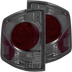 ANZO 211166 1995-2005 fits Chevrolet S-10 Taillights Smoke 3D Style