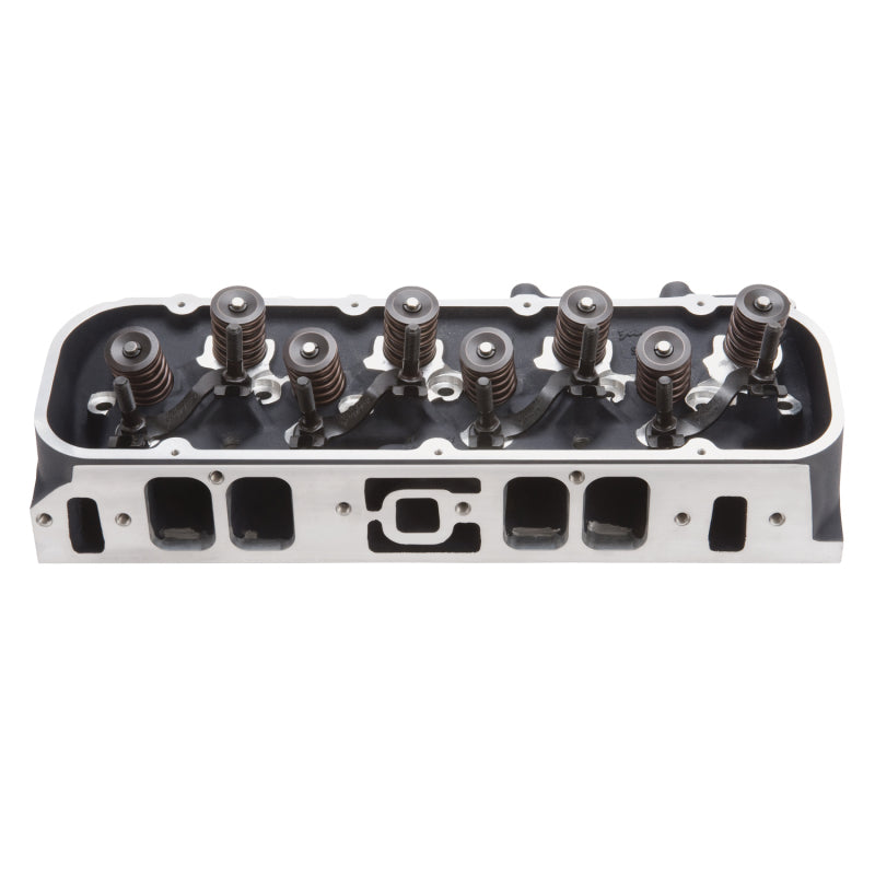 Edelbrock 61555 Cylinder Head BB Chevy Marine Performer RPM Rectangular Port Complete w/ Springs