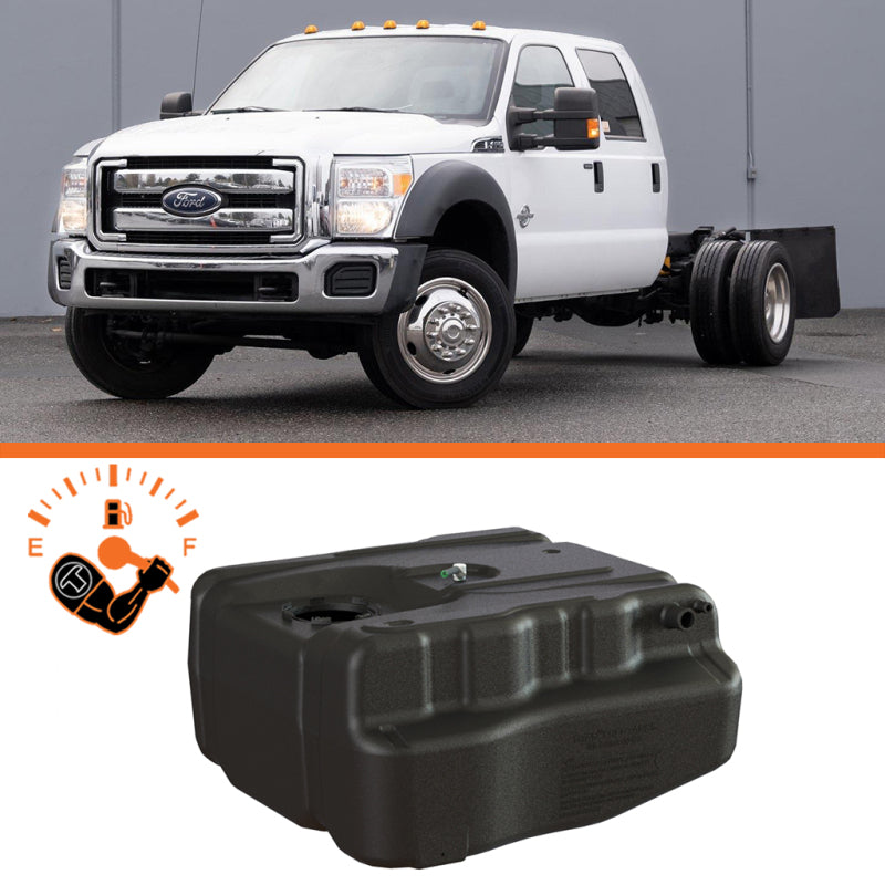 fits Titan Fuel Tanks 8020011 11-19 Ford F-350/F-450 Narrow Frame 40 Gallon After-Axle Utility Fuel Tank