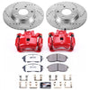 PowerStop fits Nissan Sentra Front Z26 Street Warrior Brake Kit w/Calipers