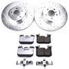 PowerStop K7435-26 12-15 fits BMW 335i Front Z26 Street Warrior Brake Kit