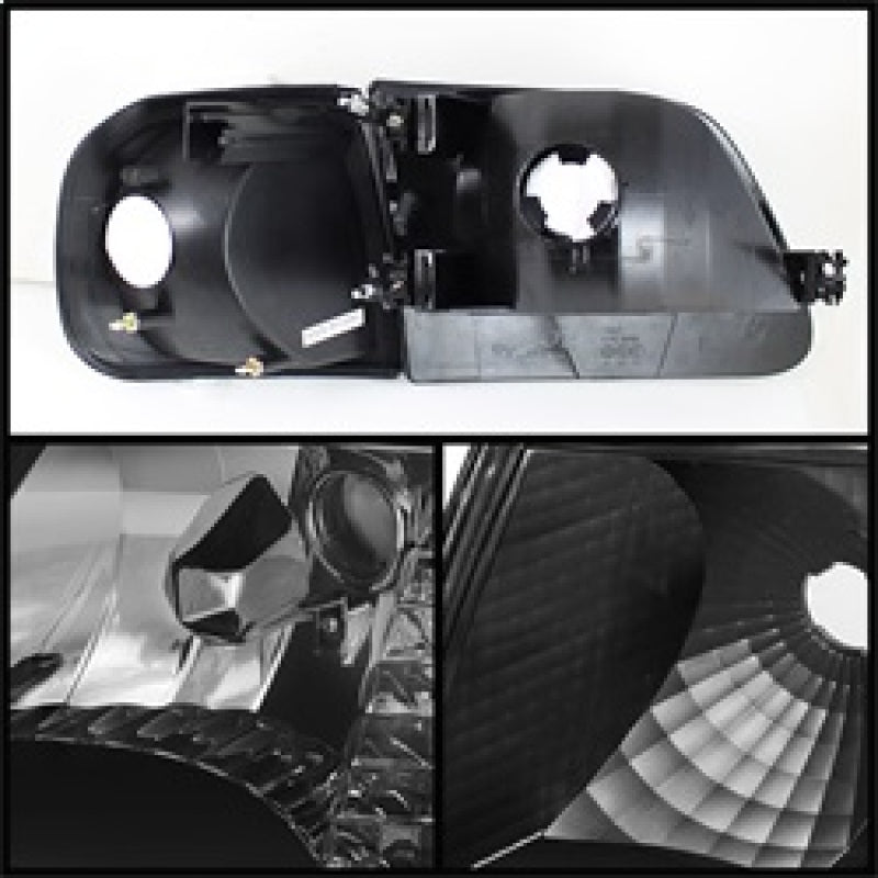 5070319 Xtune fits Ford 97-03 F150 / Expedition 97-02 Crystal Headlights w/Cor