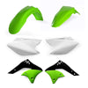 Acerbis 2041050215 fits Kawasaki 06-08 KX250F Plastic Kit - Green/White Original 06