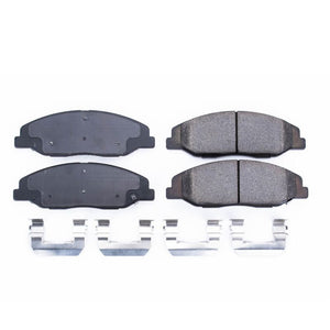 PowerStop 17 fits Cadillac CTS Front Z17 Evolution Ceramic Brake Pads w/Hardware
