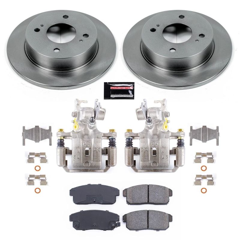 PowerStop fits Nissan 02-06 Sentra Rear Autospecialty Brake Kit w/Calipers