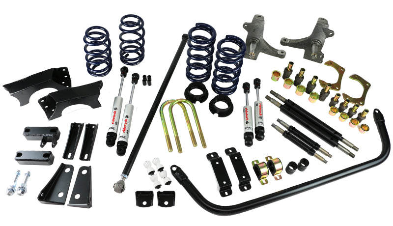Ridetech 11345010 63-72 fits Chevrolet C10 Small Block/LS StreetGrip Suspension System w/ Control Arm Bushing Kit