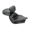 Mustang 79271 fits Honda 02-08 VTX1800C Sport Touring 2PC Seat w/Driver Backrest - Black