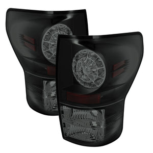 Spyder 5078254 fits Toyota 07-13 Tundra LED Tail lights Black Smoke ALT-YD-TTU0