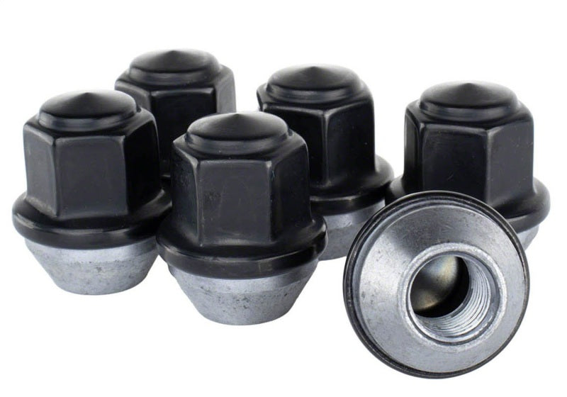 fits Ford Racing M-1012-BR M12 x 1.5 Black Lug Nut - Set of 6