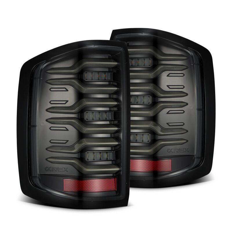 AlphaRex 620040 14-18 fits Chevy Silverado 1500 Luxx-Series LED Tail Lights A