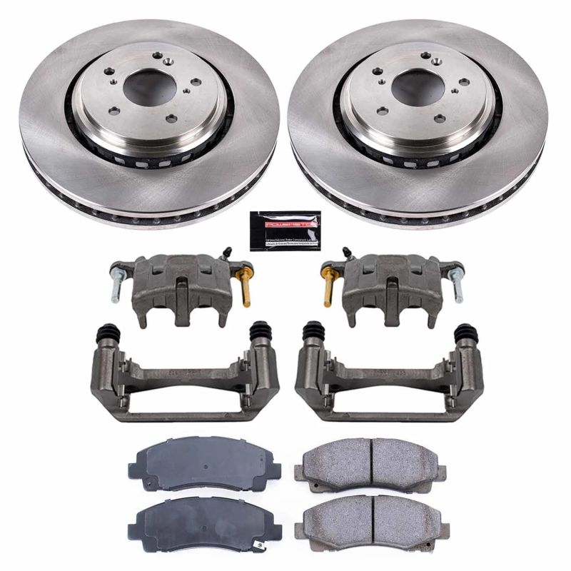 Power Stop KCOE7214 15-20 fits Acura TLX Front Autospecialty Kit w/Cals