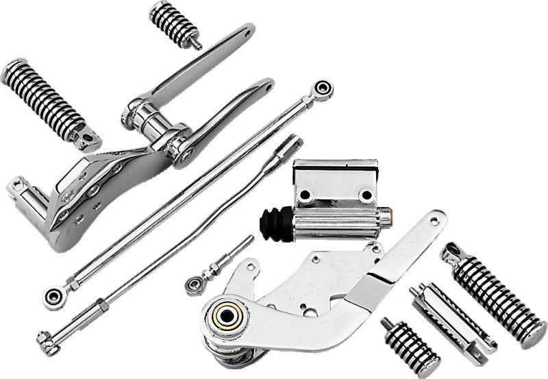 Bikers Choice 489723 58-86 FL FX 86-99 Softail Chrome Custom Forward Controls 3