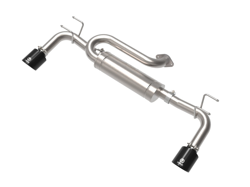 AFE 49-37036-B fits Mazda CX-50 Takeda 2.5in 304 SS Axle-Back Exhaust System w/