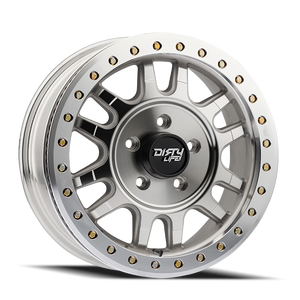 Dirty Life 9309R-57102M 9309R fits Canyon Pro 15x7 4x137 13mm Offset/106.25mm Hub Machined - Beadlock