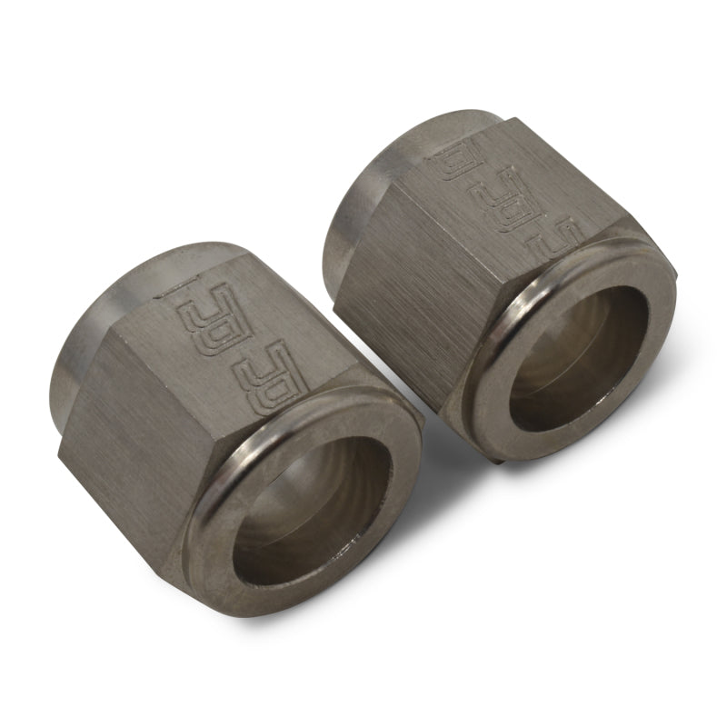 Russell 660561 Performance -4 AN Tube Nuts 1/4in dia. (Endura) (6 pcs.)