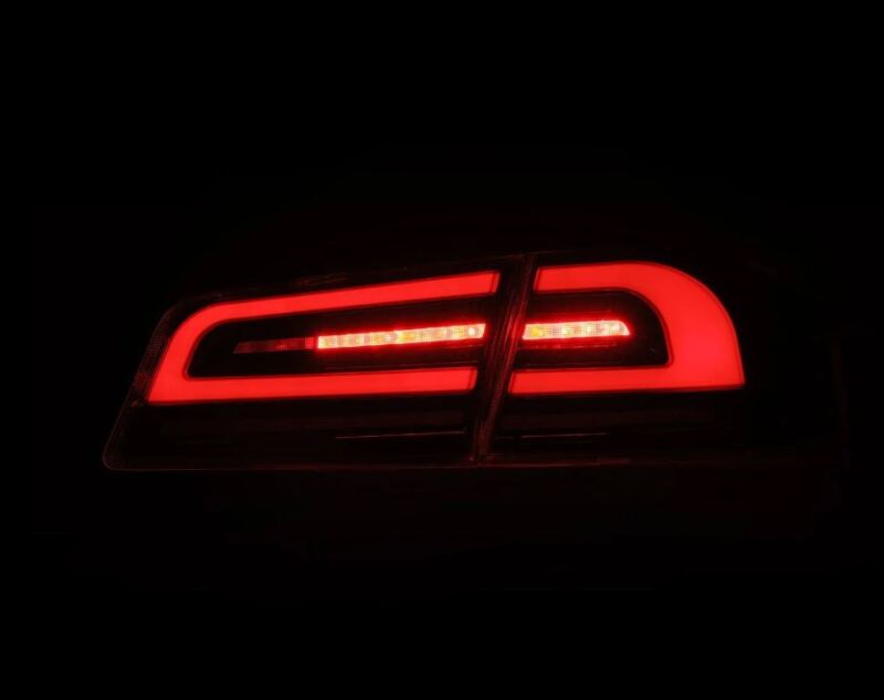 AlphaRex 601130 12-21 fits Tesla Model S LUXX-Series LED Tail Lights - Black/