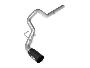 AFE 49-42065-B BORE HD 3in 409-SS DPF-Back Exhaust w/Black Tip 14-18 fits RAM 1