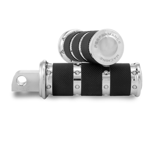 Performance 0035-1247M-CH Machine Footpegs XLS Rider - Chrome