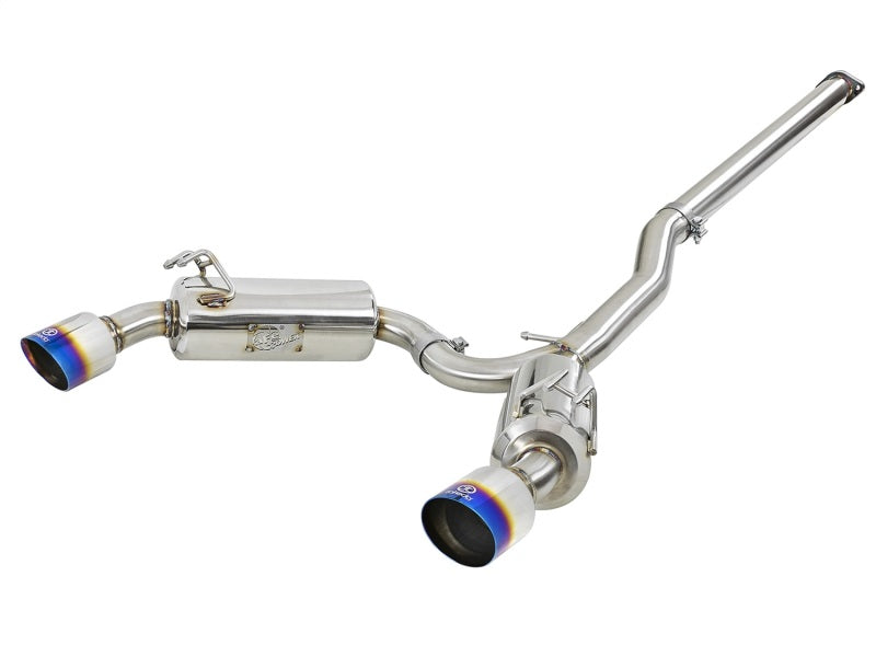 AFE 49-36701-L  3in. to 2.5in. 304 SS C/B Exhaust 08-15 fits Mitsubishi EVO I4-
