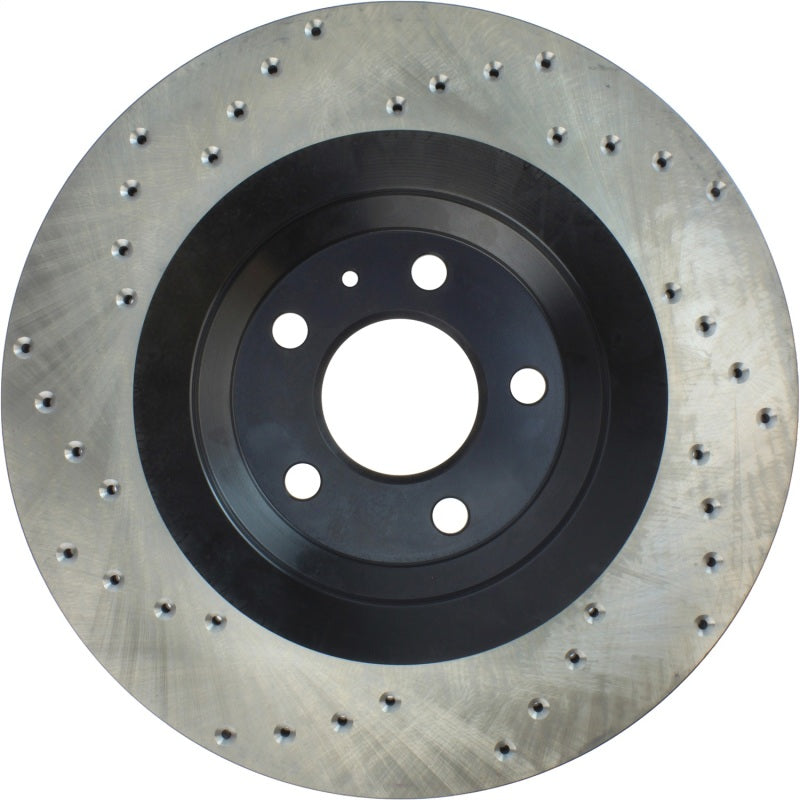 Stoptech 128.33117CL 07-10 Audi S6 Drilled Left Rear CRYO Rotor
