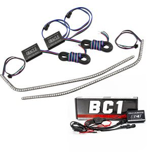 ORACLE Lighting 1297-335 Oracle 16-21 fits Chevy Camaro Surface Mount DRL Modules - ColorSHIFT w/ BC1 Controller