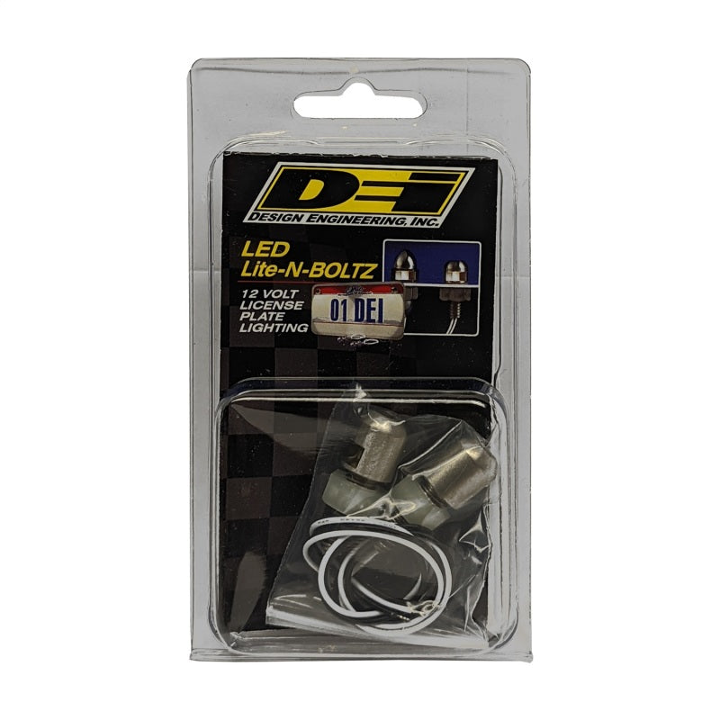 DEI  30310 LED LiteN Boltz LED LiteN Boltz License Plate Lighting - Dome Head -