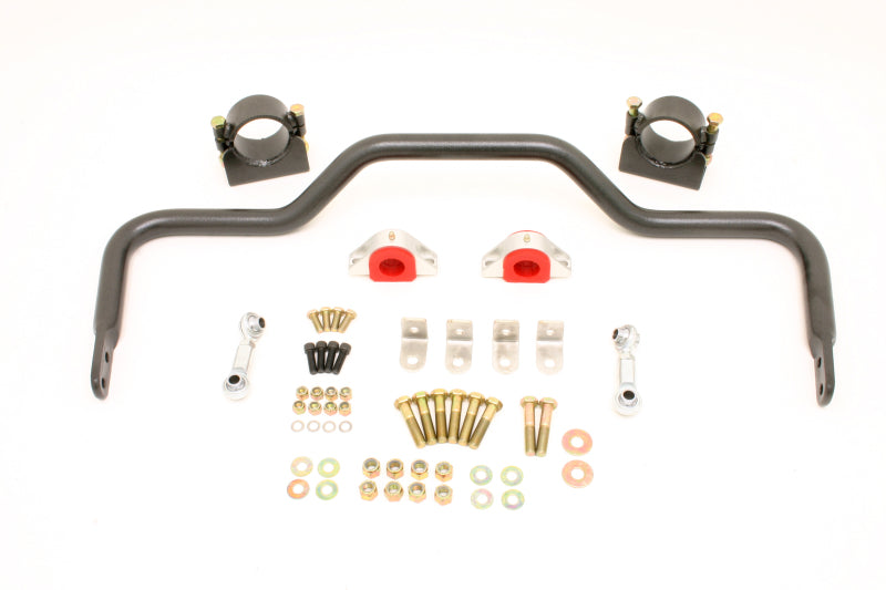 BMR XSB006H A-Body w/ 3in Axles Rear Solid 1.375in Xtreme Anti-Roll Bar Kit - Black Hammertone