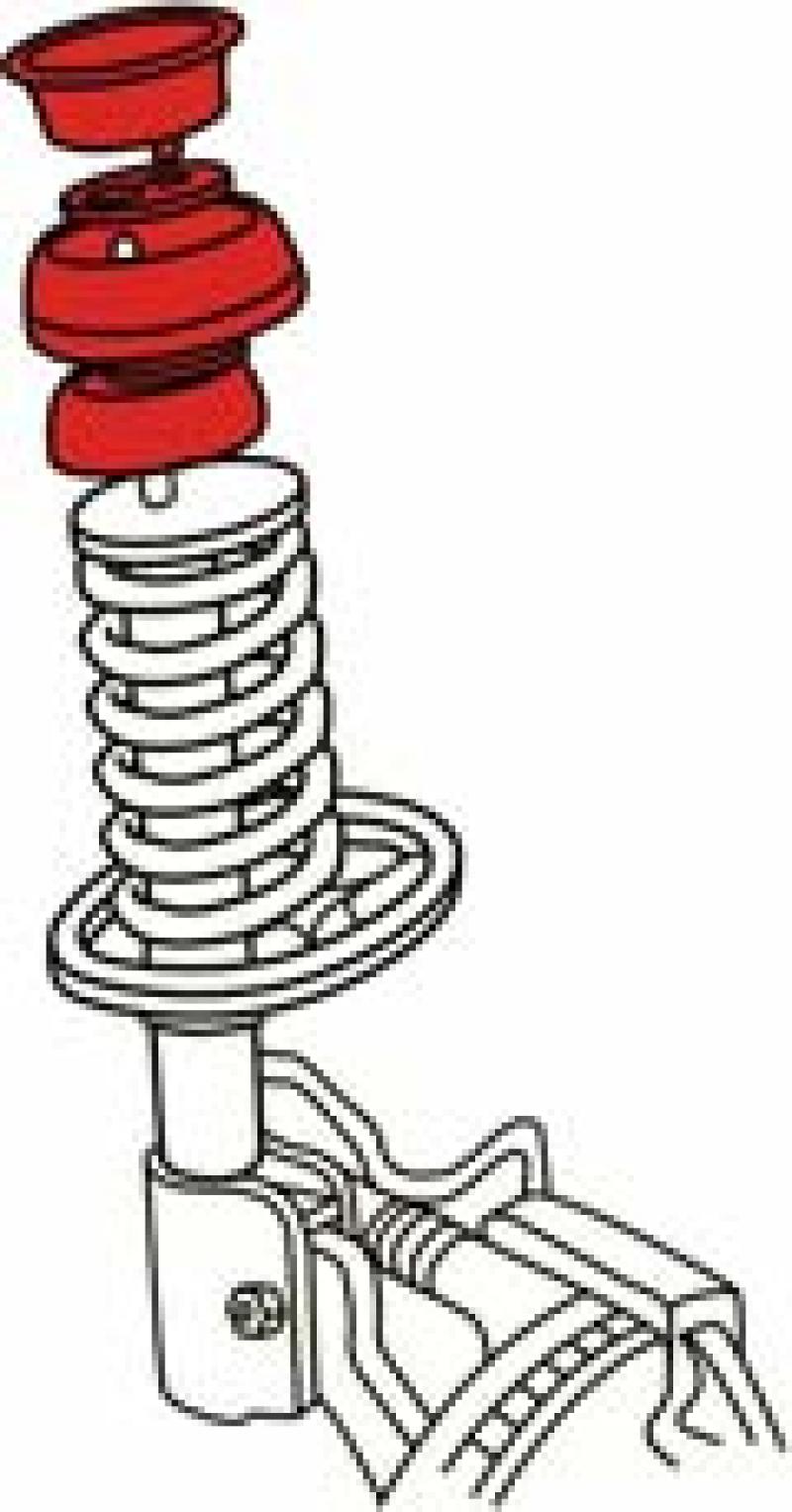 SPC Performance 81340 99-05 fits VW Golf/Jetta/00-06 Audi TT Front Adjustable Strut Mount