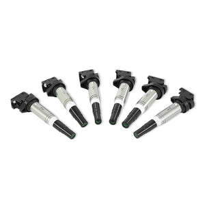 Mishimoto MMIG-fits BMW-0206 2002+ BMW M54/N20/N52/N54/N55/N62/S54/S62 Six Cylinder Ignition Coil Set of 6