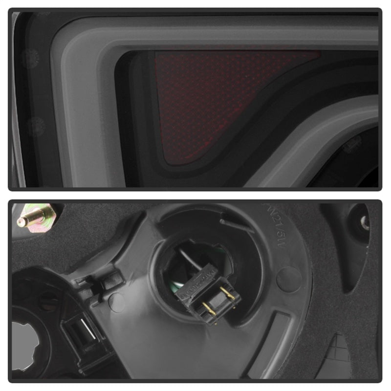 xTune 9042164 14-18 fits Chevy Impala (Excl 14-16 Limited) LED Tail Lights - Bl